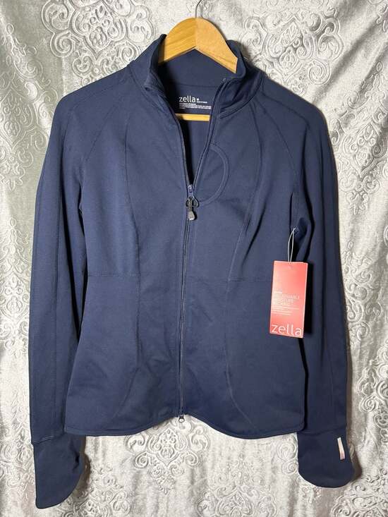 Zella Jackets & Blazers - NWT Zella Women's Blue Moon Full-Zip Performance Athletic Jacket Size M